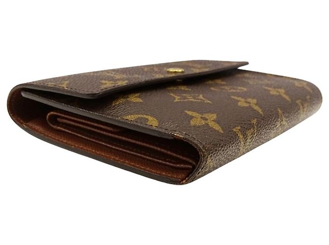 Billetera plegable Monogram Louis Vuitton Castaño Monograma - vista 3