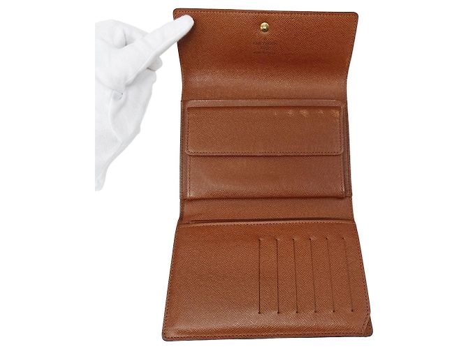Billetera plegable Monogram Louis Vuitton Castaño Monograma - vista 5