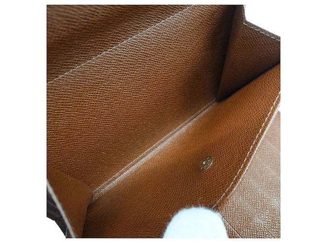 Billetera plegable Monogram Louis Vuitton Castaño Monograma - vista 7