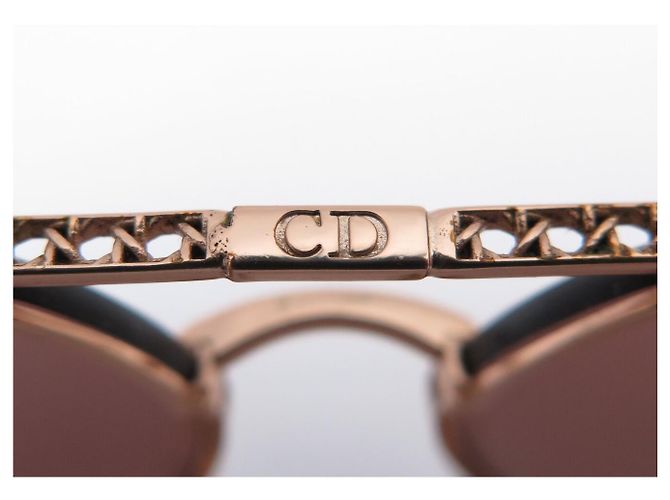GAFAS DE SOL DIOR DIORBYDIOR DDBSQ CANNAGE METAL DORADO ESTUCHE - vista 8
