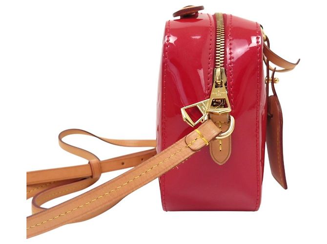 NUOVA BORSA A MANO LOUIS VUITTON SANTA MONICA M90368 PELLE MONOGRAM LUCIDA Rosso - vista 3