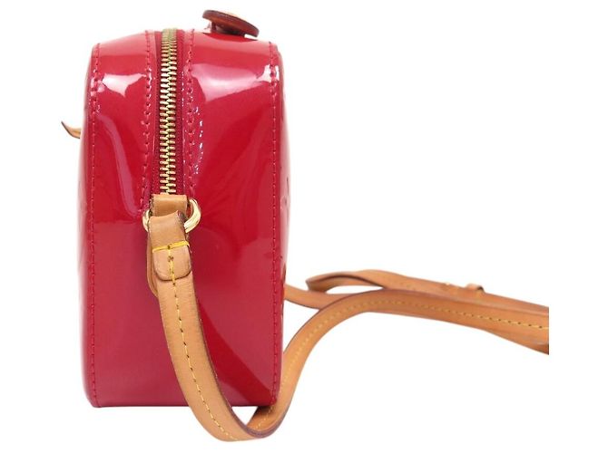 NUOVA BORSA A MANO LOUIS VUITTON SANTA MONICA M90368 PELLE MONOGRAM LUCIDA Rosso - vista 4