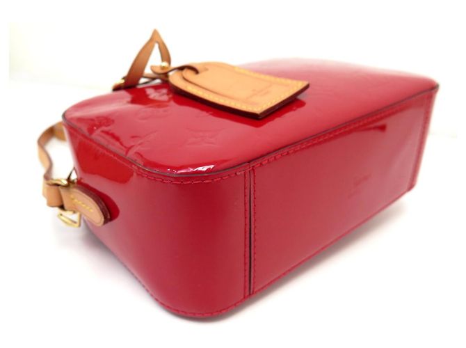 NUOVA BORSA A MANO LOUIS VUITTON SANTA MONICA M90368 PELLE MONOGRAM LUCIDA Rosso - vista 5