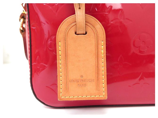 NUOVA BORSA A MANO LOUIS VUITTON SANTA MONICA M90368 PELLE MONOGRAM LUCIDA Rosso - vista 8