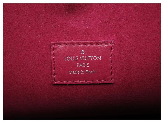 NEW LOUIS VUITTON NEVERFULL PM 118LV32 EPI LEATHER RASPBERRY BAG Fuschia - view 11