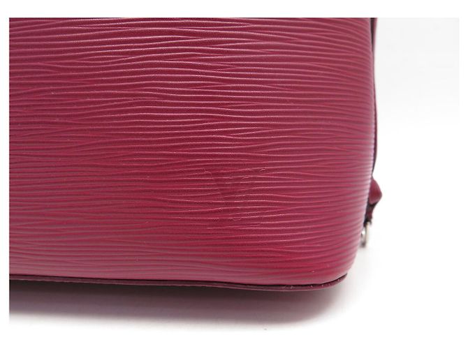 NEW LOUIS VUITTON NEVERFULL PM 118LV32 EPI LEATHER RASPBERRY BAG Fuschia - view 9