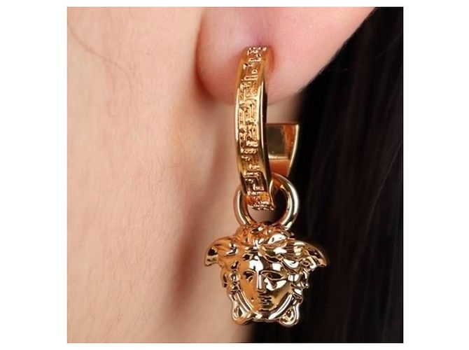 Versace Pendientes Medusa Greca - vista 6