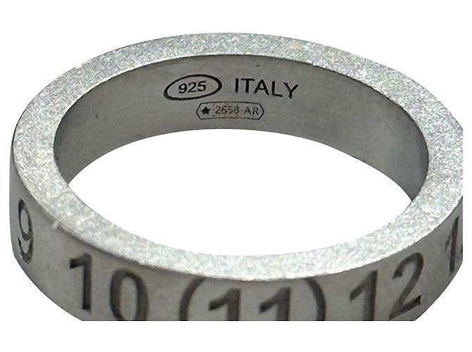 Maison Martin Margiela Neuer Numerischer Logo-Ring - Ansicht 6