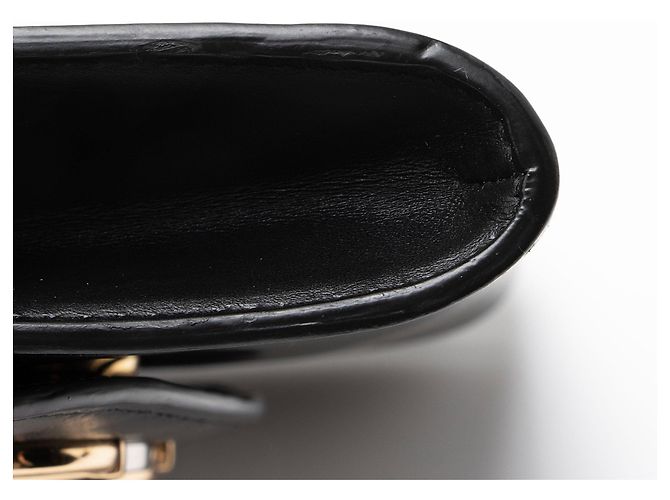 Borsa Mini Zumi in Pelle Gucci Nero - vista 10
