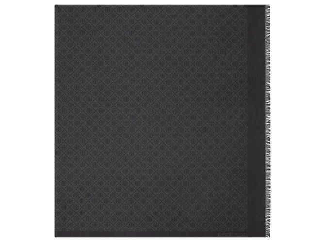 Tory Burch Monogramm-Jacquard-Reiseschal - Ansicht 5