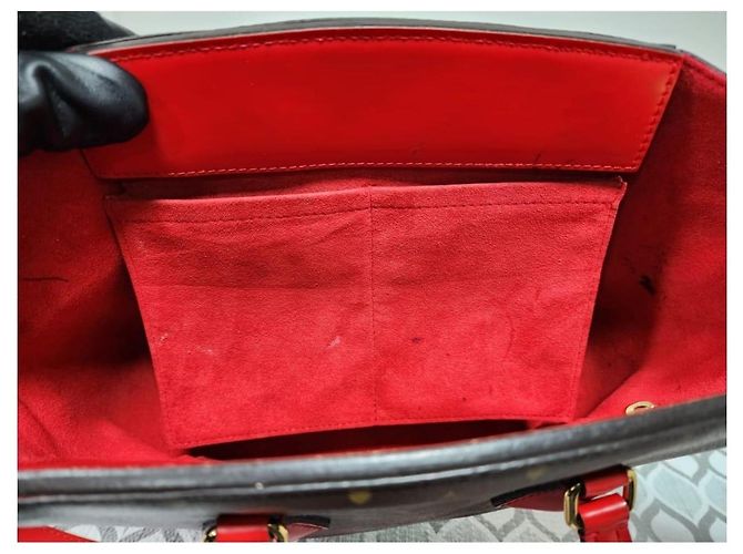 LOUIS VUITTON Borsa a Spalla Phenix in Tela Monogram Marrone/Rosso - vista 13