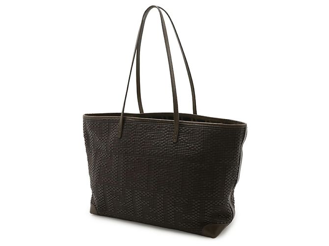 Fendi Zucca-Muster Tragetasche Braun Dunkelbraun - Ansicht 3