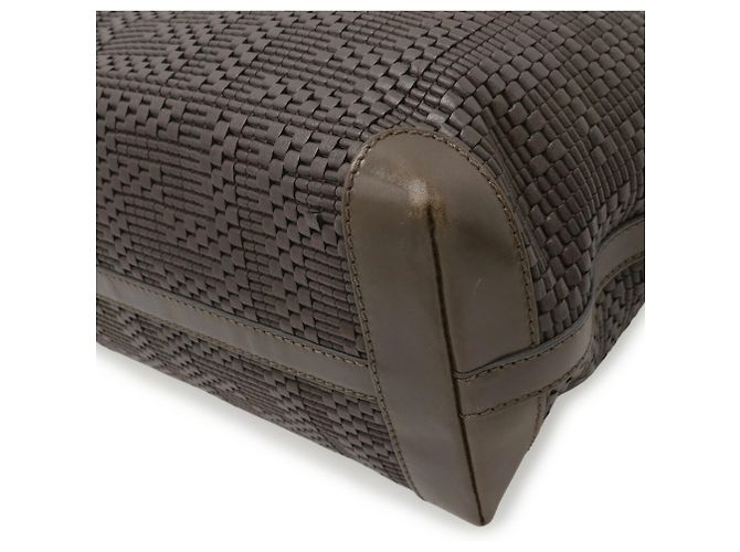 Fendi Zucca-Muster Tragetasche Braun Dunkelbraun - Ansicht 4