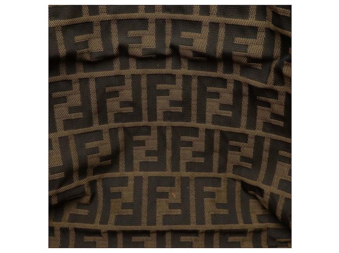 Fendi Zucca-Muster Tragetasche Braun Dunkelbraun - Ansicht 8