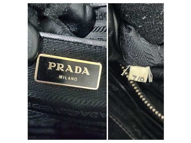 PRADA Saffiano Lux Gran Galleria Doble Cierre Tote Negro - vista 2
