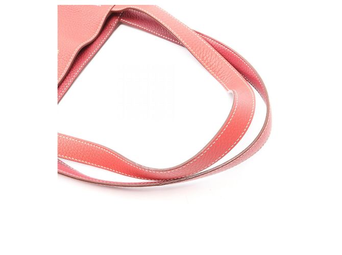 Reversible Tote Bag Double Sens 45 von Hermès Pink Rot Bordeaux - Ansicht 8