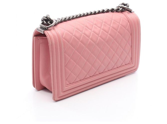 Borsa a spalla Boy di Chanel Rosa - vista 2