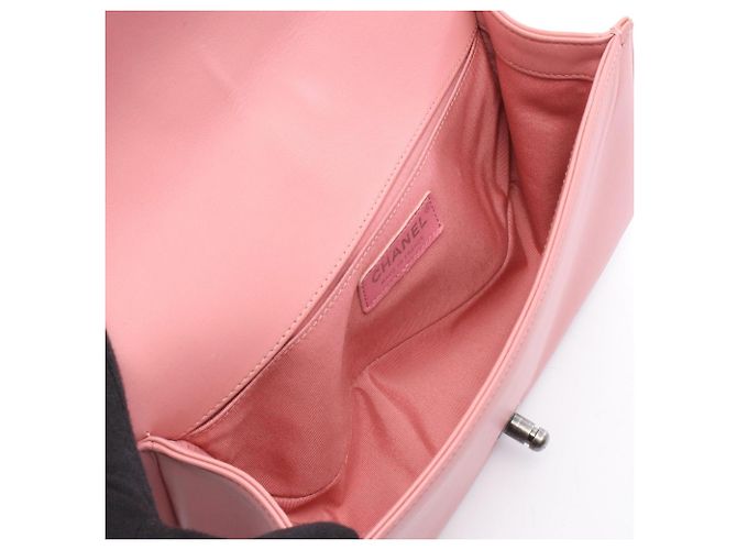 Borsa a spalla Boy di Chanel Rosa - vista 3