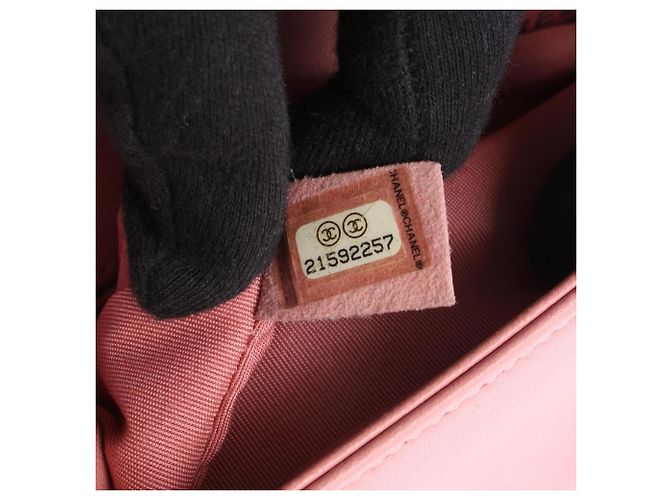 Borsa a spalla Boy di Chanel Rosa - vista 5