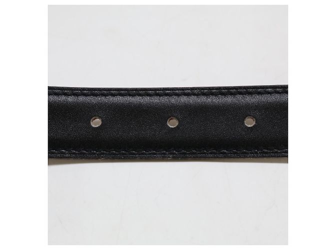 Reversibler Ledergürtel Constance von Hermès Braun Schwarz - Ansicht 6