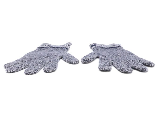 Guanti in misto cashmere e lana per uomo Christian Dior Blu navy - vista 5