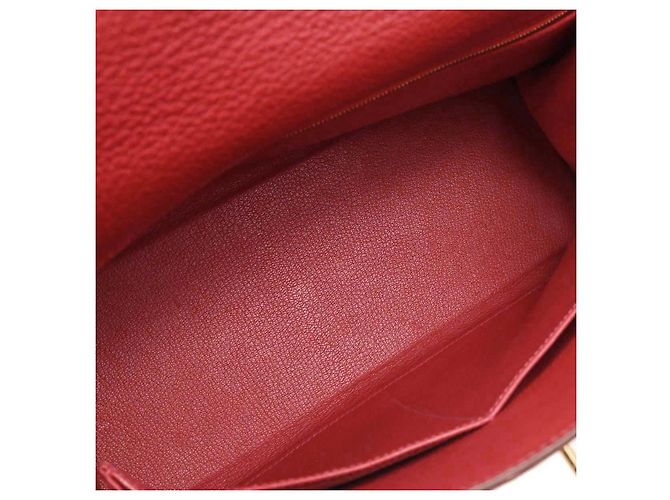 Hermès Hermes Kelly Red Togo con Gold Hardware 32 Rosso - vista 3