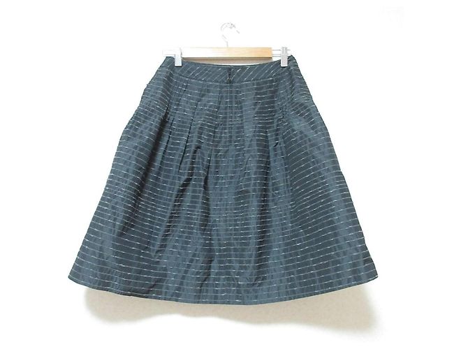 Autre Marque Falda Mini con Bordado Rene Negro - vista 2