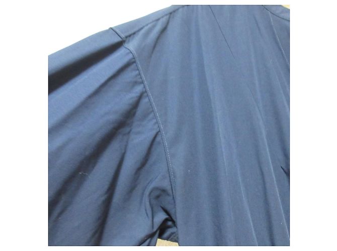 Autre Marque BARNYARDSTORM V-Ausschnitt Langkleid Blau Marineblau - Ansicht 4