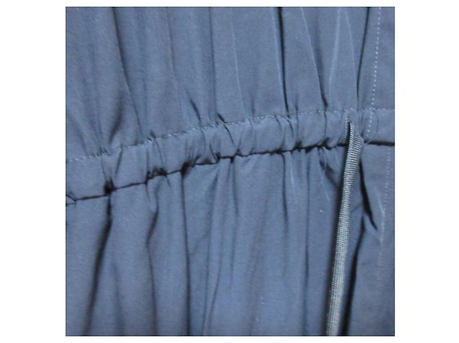 Autre Marque BARNYARDSTORM V-Ausschnitt Langkleid Blau Marineblau - Ansicht 6