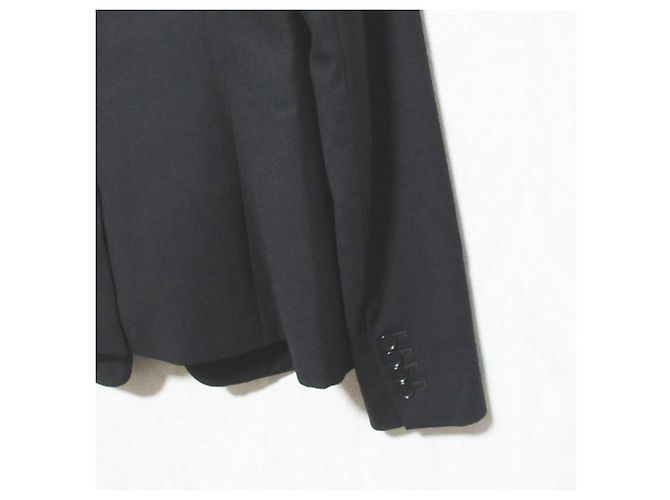 Chaqueta a medida Light Saxony de Theory Negro - vista 4