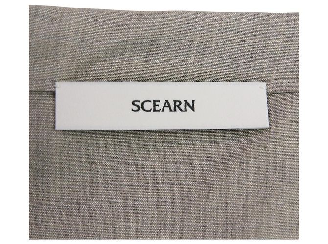 Autre Marque SCEARN Wolle-Seide-Hose Braun - Ansicht 8
