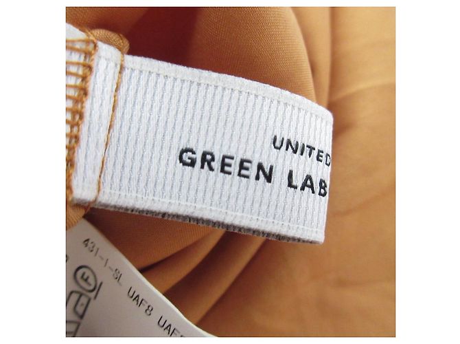 Autre Marque Blumenmusterkleid Green Label Relaxing Gelb - Ansicht 8