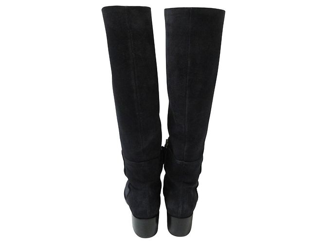 Botas de ante Max Mara Azul Azul marino - vista 2