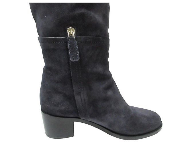Botas de ante Max Mara Azul Azul marino - vista 7