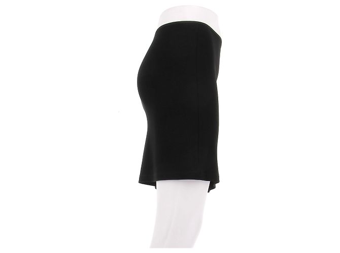 Minifalda negra Paco Rabanne de viscosa Negro - vista 3