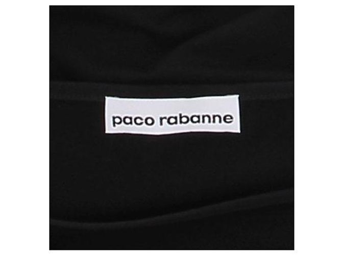 Minifalda negra Paco Rabanne de viscosa Negro - vista 5