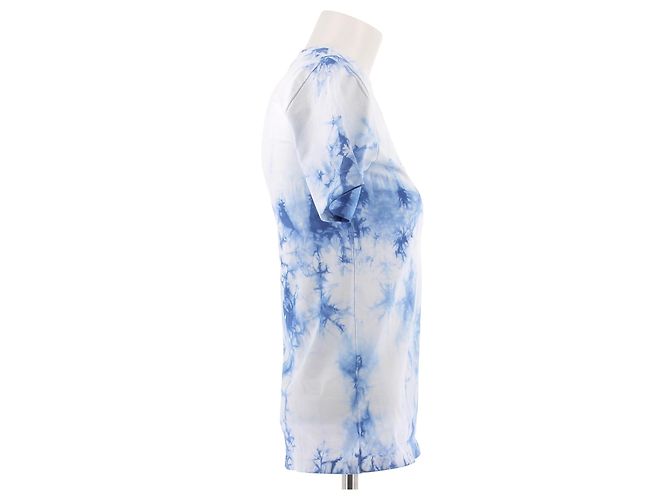 Paco Rabanne Camiseta tie & dye azul - vista 3