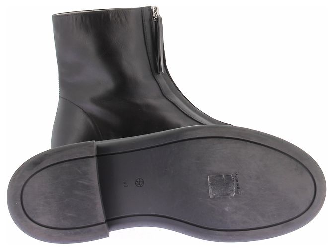 Botines de cuero negro The Row - vista 7