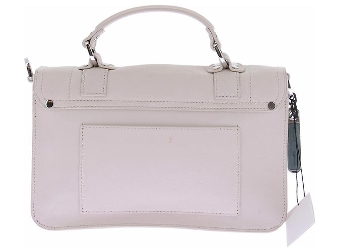 Proenza Schouler Borsa crema in pelle Beige - vista 2