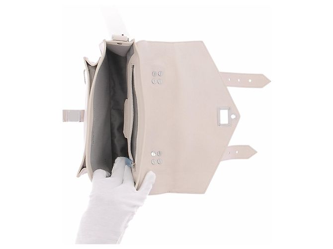 Proenza Schouler Borsa crema in pelle Beige - vista 6