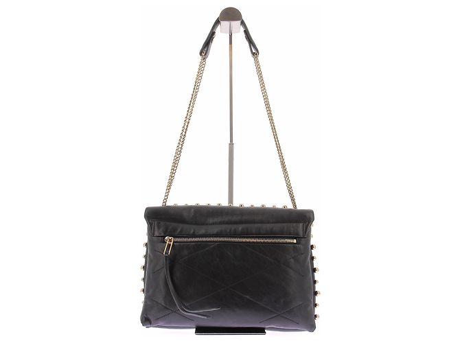 Borsa a mano Lanvin in pelle nera Nero - vista 3