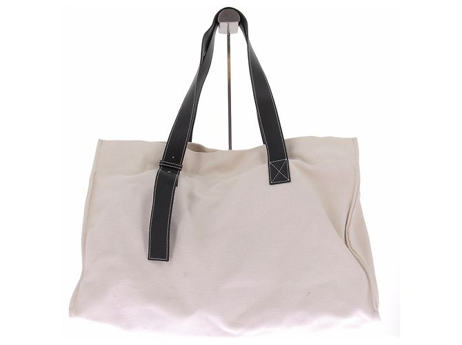Loewe Stofftasche Canvas Weiß - Ansicht 2