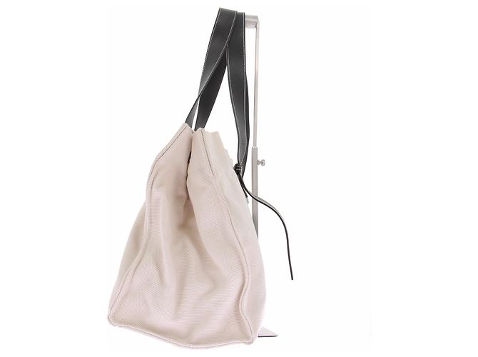 Loewe Stofftasche Canvas Weiß - Ansicht 6