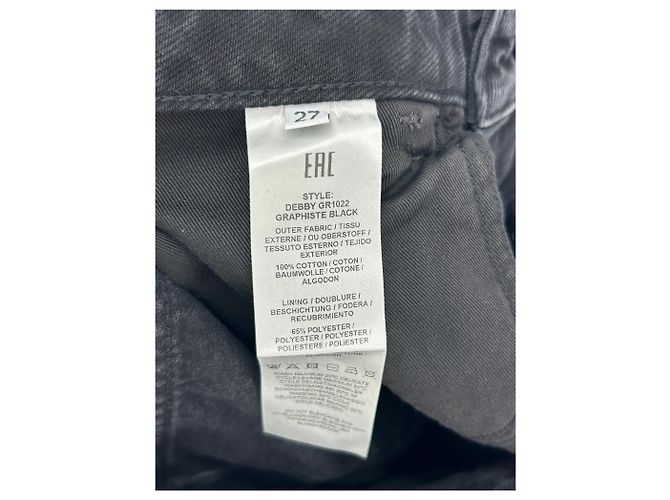 Autre Marque Jeans ICON DENIM negros de algodón Talla 26 Azul - vista 3