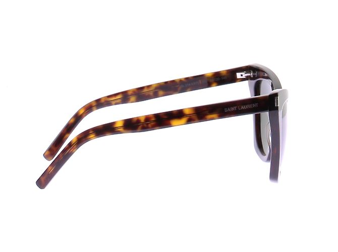 Gafas de sol Saint Laurent Marrones Efecto Escamado Castaño - vista 4