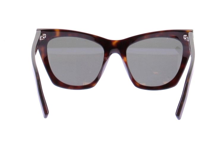 Gafas de sol Saint Laurent Marrones Efecto Escamado Castaño - vista 5