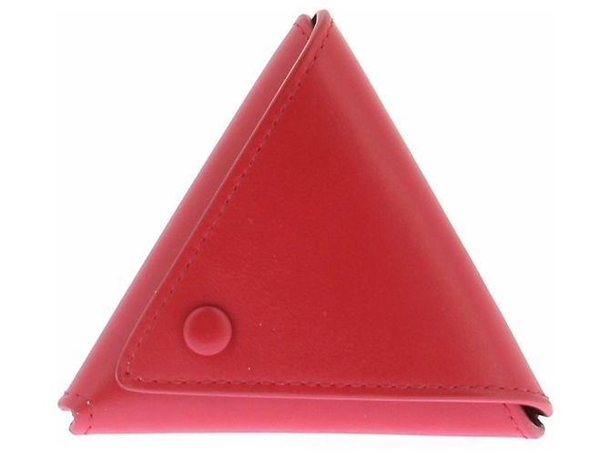 Bottega Veneta Monedero triangular rojo Roja - vista 2