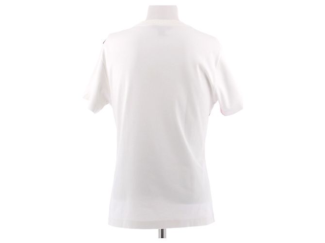 Camiseta estampada de algodón blanca Louis Vuitton Blanco - vista 2