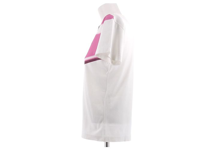Camiseta estampada de algodón blanca Louis Vuitton Blanco - vista 4