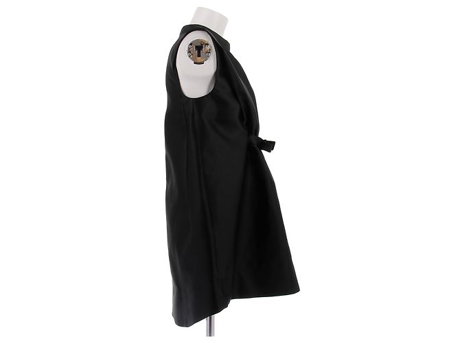 Autre Marque Vestido negro sin mangas - vista 3
